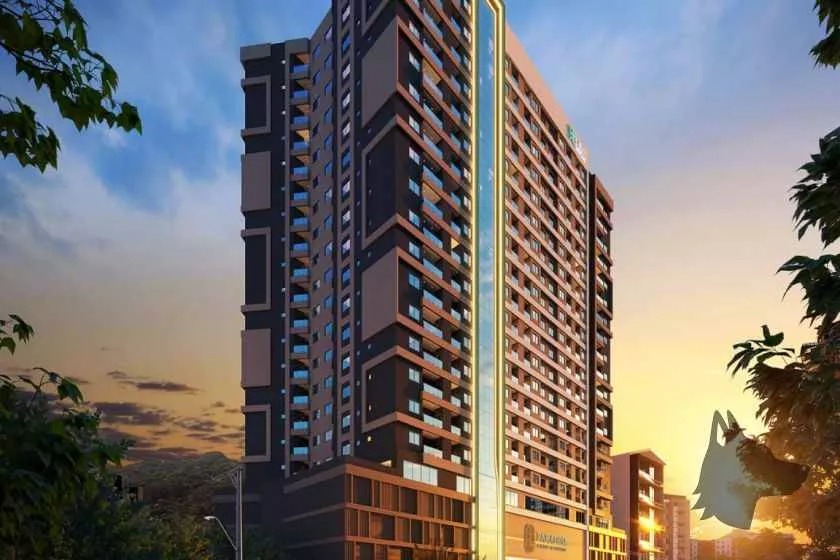 Fachada do Paradise Home Flats