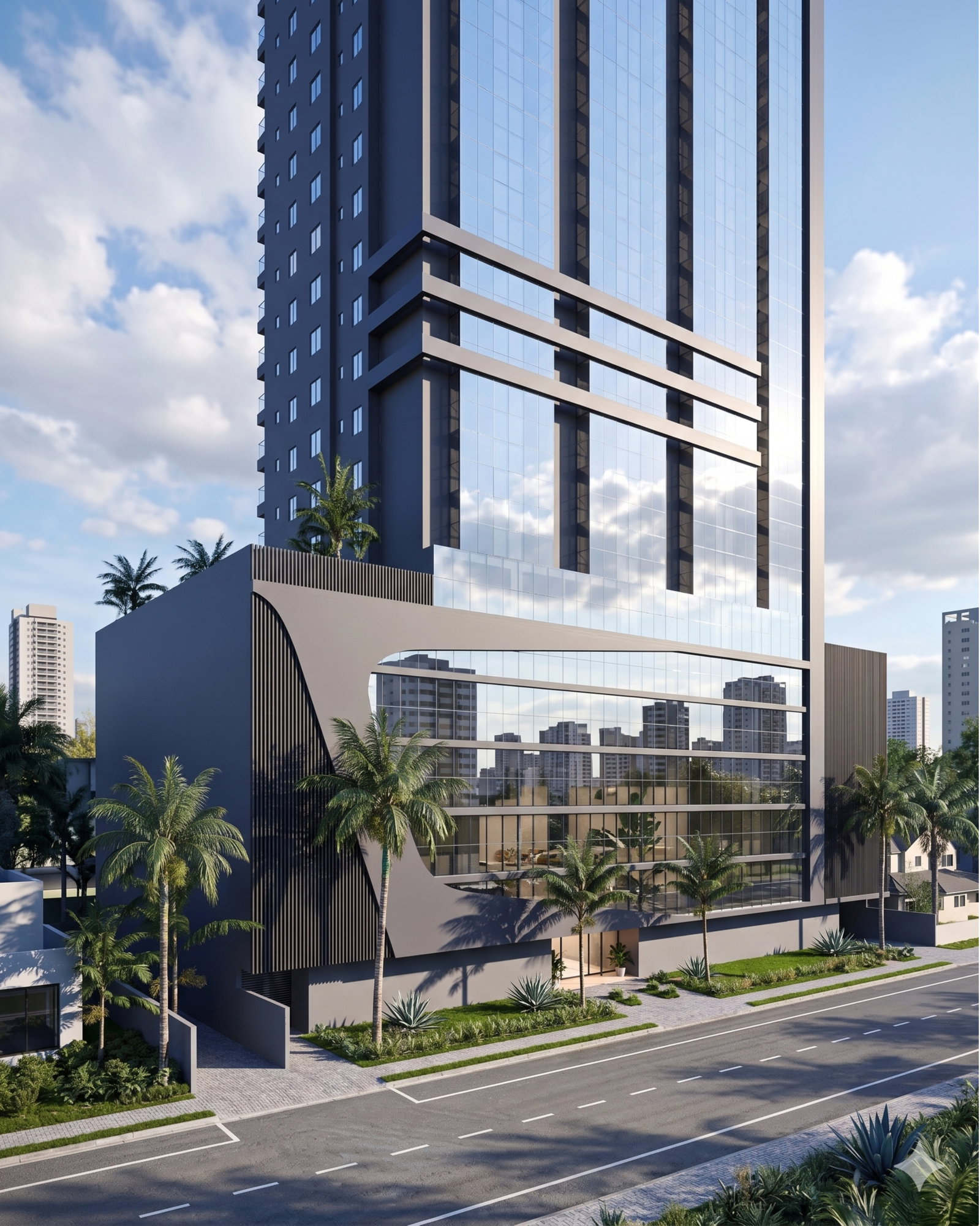 Fachada do Villaggio Tower