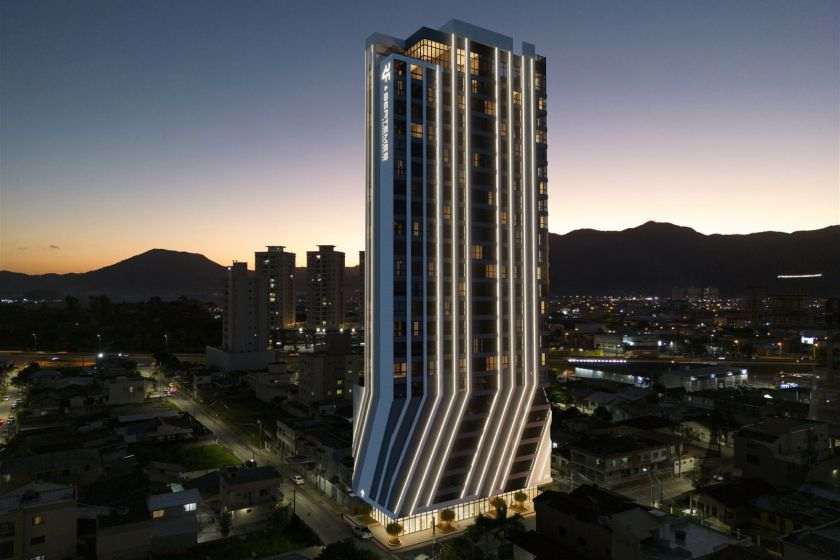 Fachada do Loyal Tower Flats