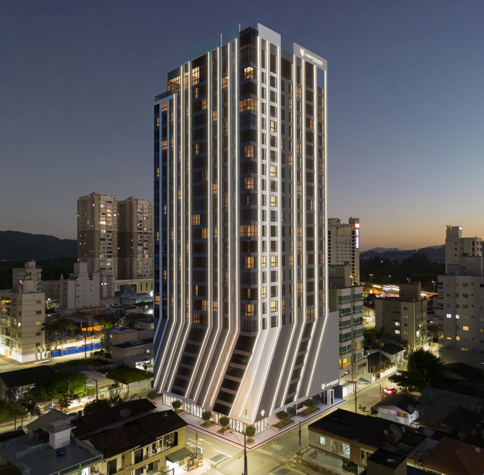 Fachada do Loyal Tower