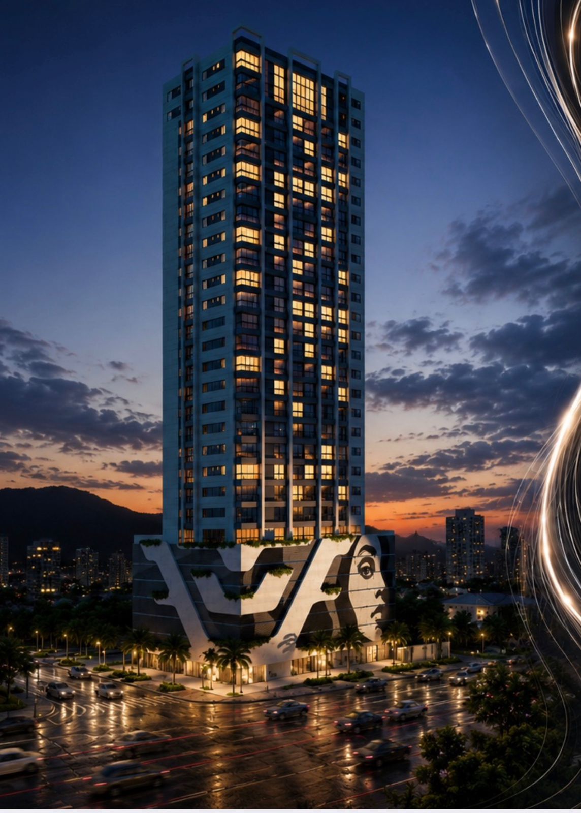 Fachada do Voia Residence